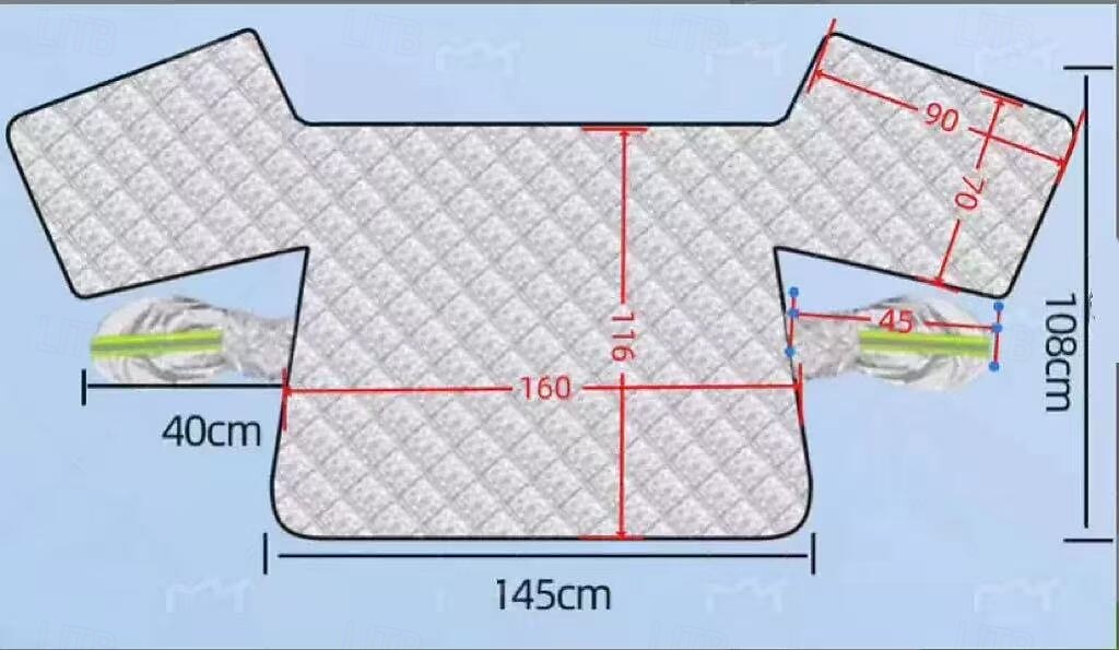 Funda magnética antinieve para coche, funda para media nieve con protección para parabrisas delantero, parasol grueso y protector de nieve resistente al calor para invierno y verano. 2025 - $10.99 –P11