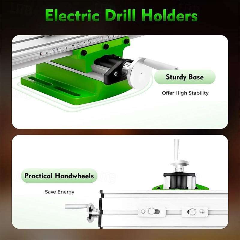 Mini Multifunction Drilling&Milling Machine Worktable Drill Vise Fixture Table Machine Tool for Bench Drilling Cross Slide Table 2026 - $100.99 –P14