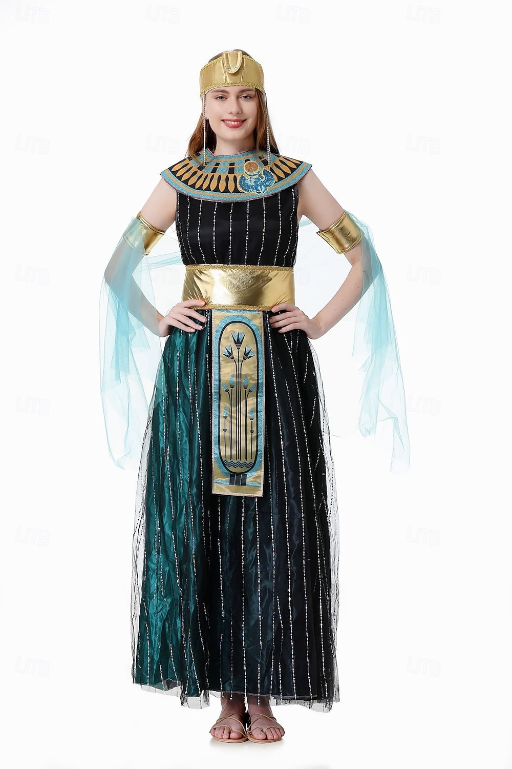 white christmas dresses CLEOPATRA DRESS – Leafy Natural Couture