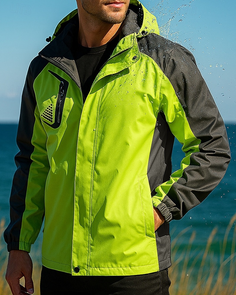 Homens Jaqueta Corta-Vento Jaqueta Softshell Jaqueta de Trilha Ao ar livre Prova-de-Água A Prova de Vento Roupas de caminhada Roupas de caminhada Primavera Inverno Outono Blusas Pesca Campismo de 2026 por $26.99 –P2