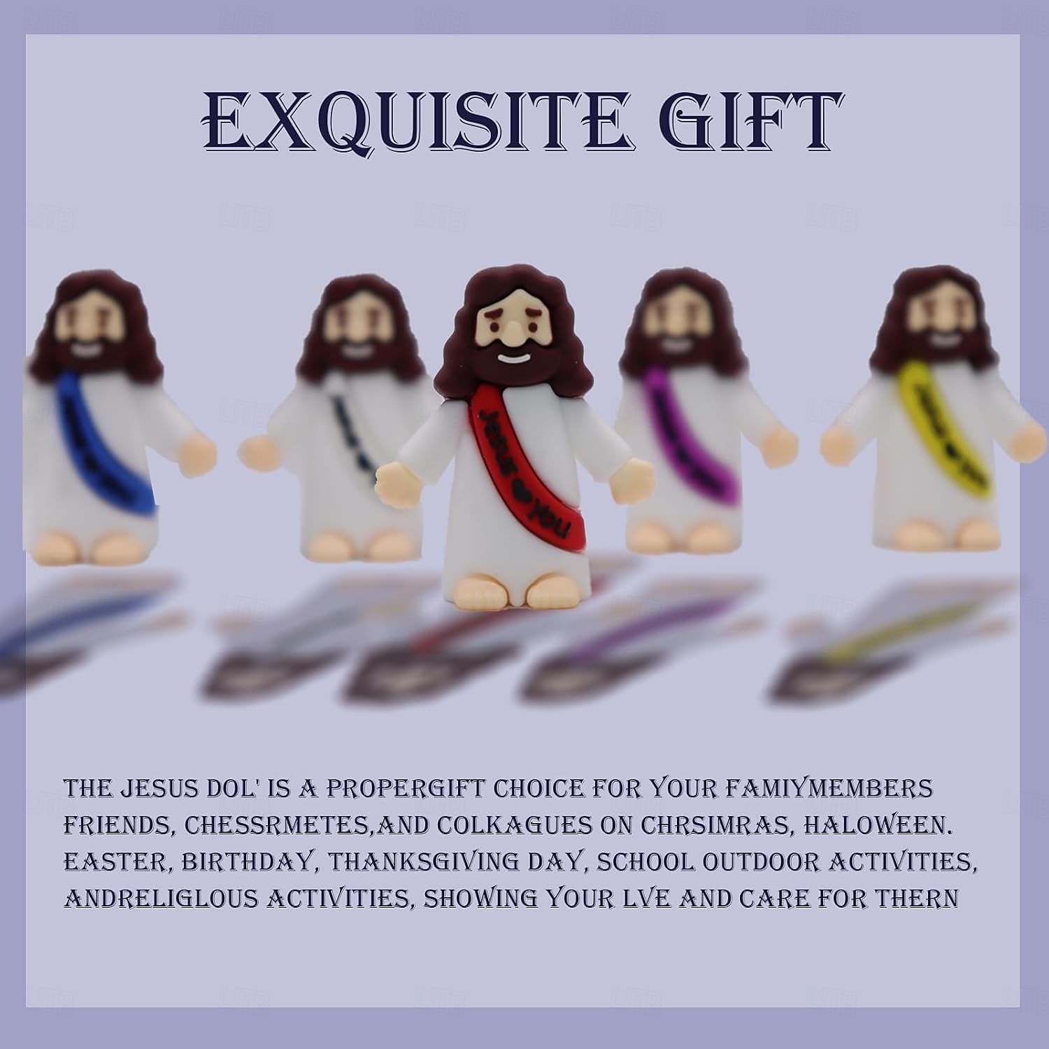50/100pcs Little Jesus Figures, Mini Jesus Figurines in Bulk, Christmas Stocking Stuffers Gift Multicolor Tiny Jesus Figures, Miniature Figurines to Hide 2025 - $19.99 –P3