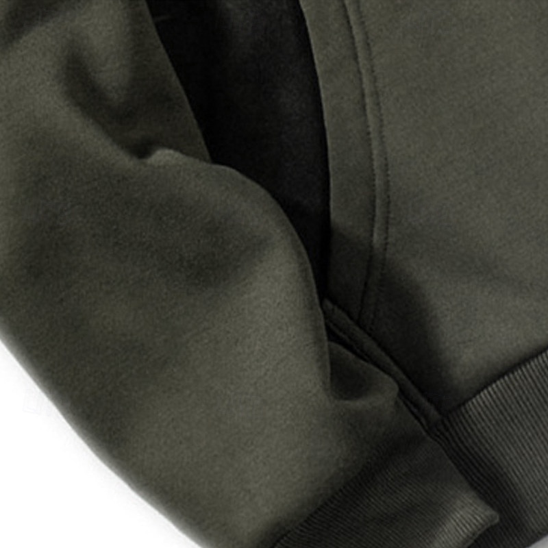 Herre Hattetrøje Svart Militærgrønn Kakifarget Med hette Kamuflasje Lomme Sport & Utendørs Daglig Ferie Polyester Gatemote Grunnleggende Fritid Vår Høst Klær Gensere Gensere 2026 - $27.99 –P5