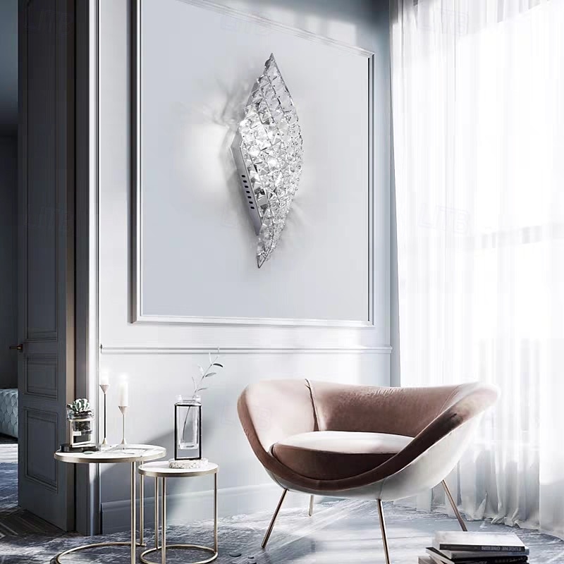 Modern Crystal Wall Sconce LED Wall Lamp Crystal Bedside Night Light for Bathroom, Bedroom, Living Room, Entryway 2026 - $104.99 –P4