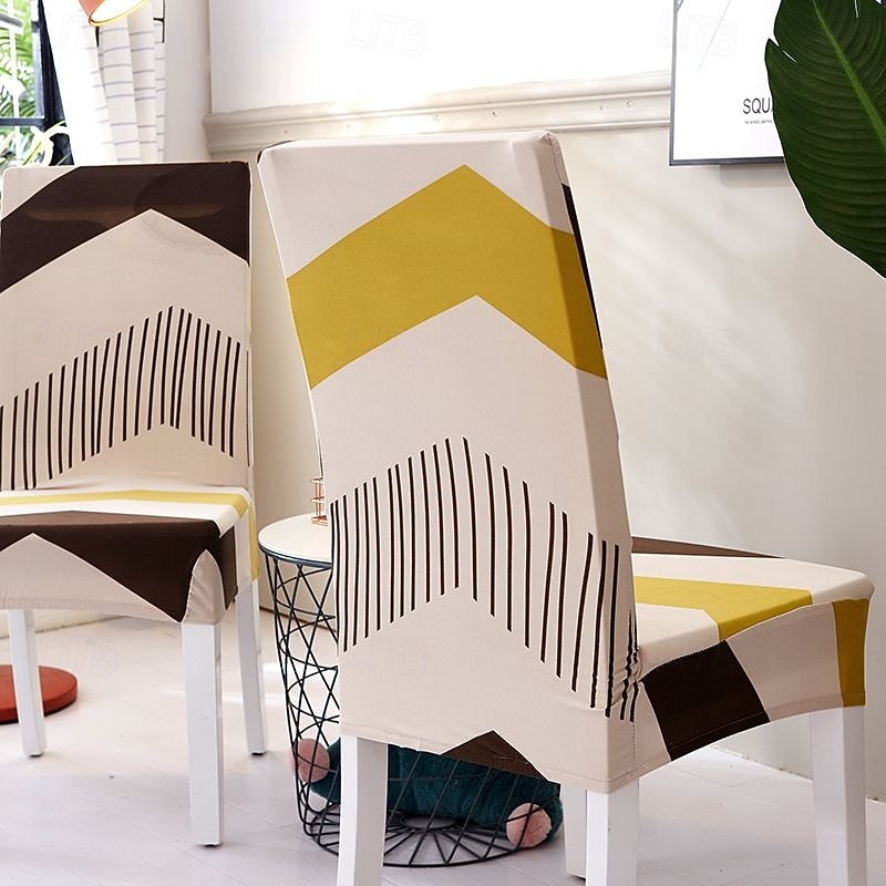 Elastyczny pokrowiec na krzesło do jadalni, przyjazny dla zwierząt, zdejmowany i nadający się do prania pokrowiec na krzesło, trwały ochraniacz na krzesło do hotelu, jadalni, sali bankietowej, wesela 2026 - $8.99 –P12