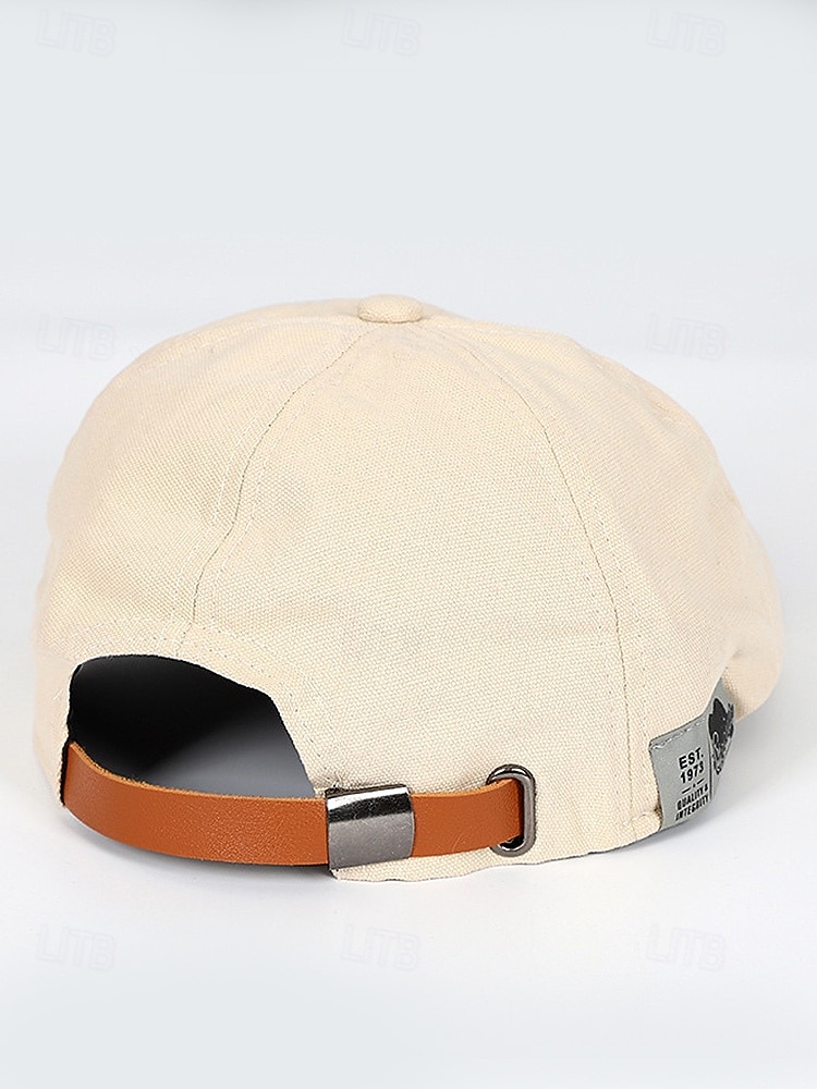 Herre bomullsflakhatt vintage avisboyhatt, justerbar Gatsby beretlue til julefester, vinterantrekk og hverdagsbruk 2026 - $11.99 –P7