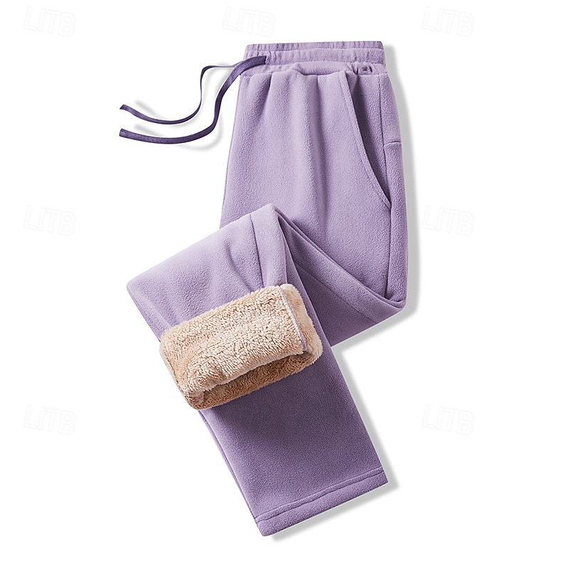 Per uomo Pantaloni da tuta Pantaloni in Pile Pantaloni Pantaloni invernali Coulisse Tasca Elastico in vita Semplice Comodità Caldo Sport all'Aperto Quotidiano Moda Casual Nero Rosa Micro-elastico del 2026 a $26.99 –P18