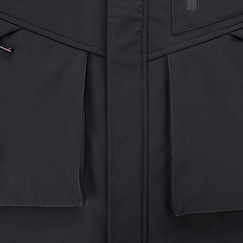 Per uomo Giacca da escursionismo Giacca in Pile Giacca imbottita Set termico Inverno All'aperto Calore Termico Impermeabile Top Nero Verde Grigio del 2025 a $56.99 –P8