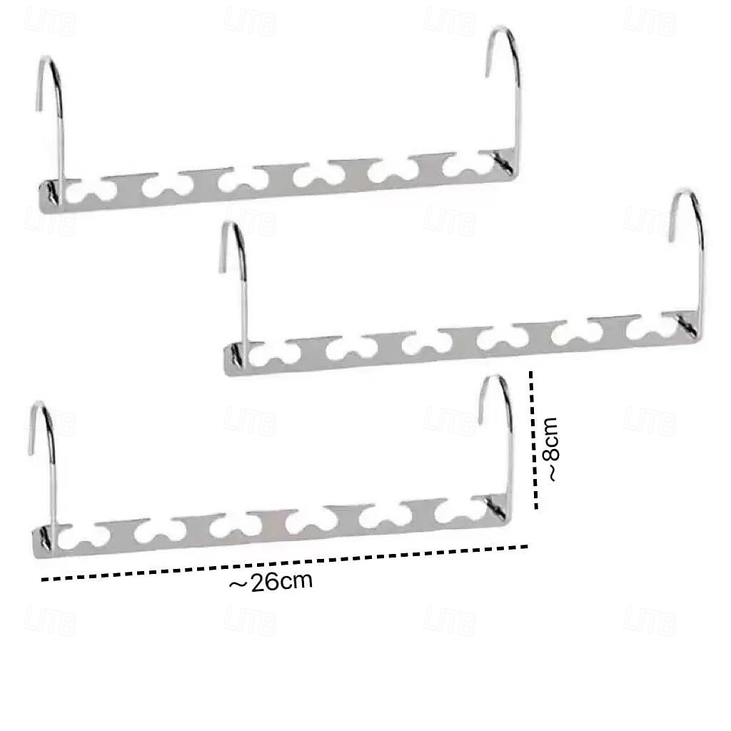 5 Pack Space Saving Hangers for Clothes, Heavy Duty Hanger Organizer 30 Lbs Capacity, Metal Magic Hanger, Sturdy Multi Hangers, Closet Space Saver Closet Organizers and Storage 2026 - $20.99 –P8