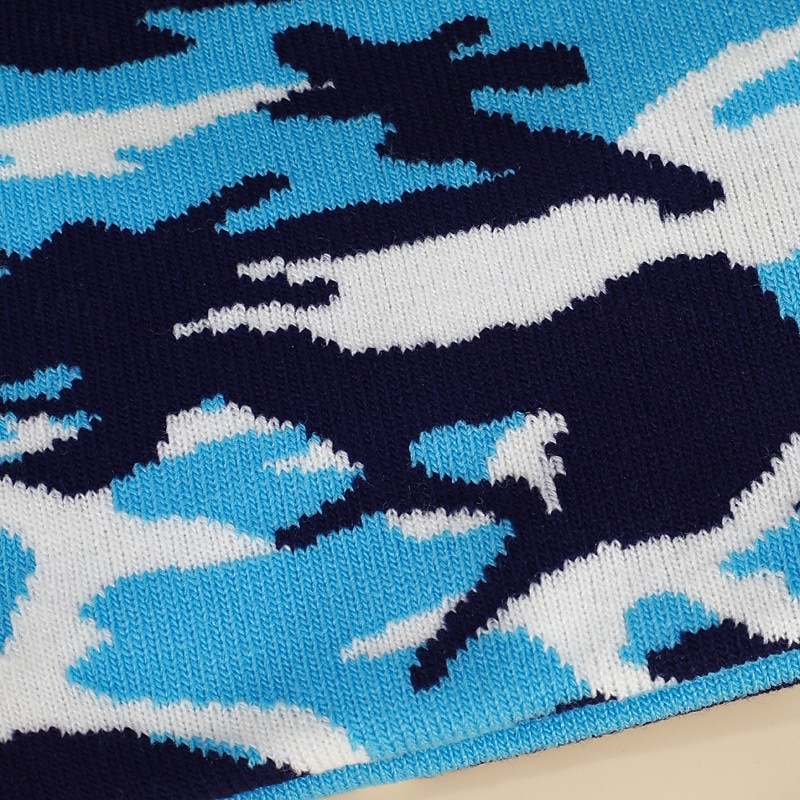 Voor heren Uniseks Muts Wintermutsen Beanies Gebreide muts Wintermuts blauw Leger Groen Katoen Jacquard Gebreid Knus Alledaagse kleding Uitgaan Camouflage Kleur Warm 2026 - $6.49 –P3