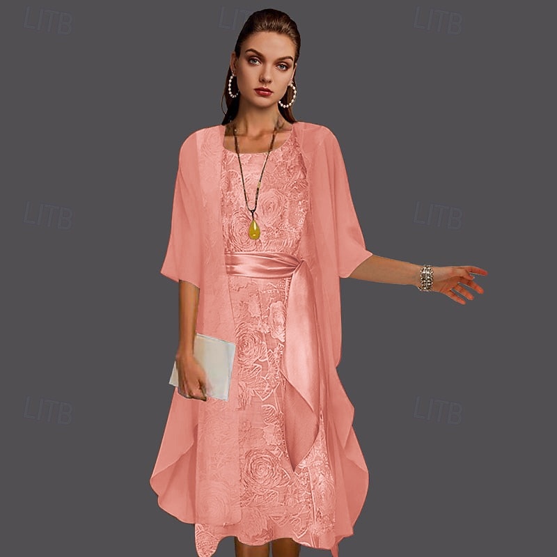 Xales Sólidos Casaco Jaqueta Femininos Envolvimentos Mãe Convidada para Casamento Envolvimentos Elegantes Manga Curta Chiffon Com Cor Pura para Festa Noturna Primavera  Outono para impressionar de 2025 por $34.99 –P6