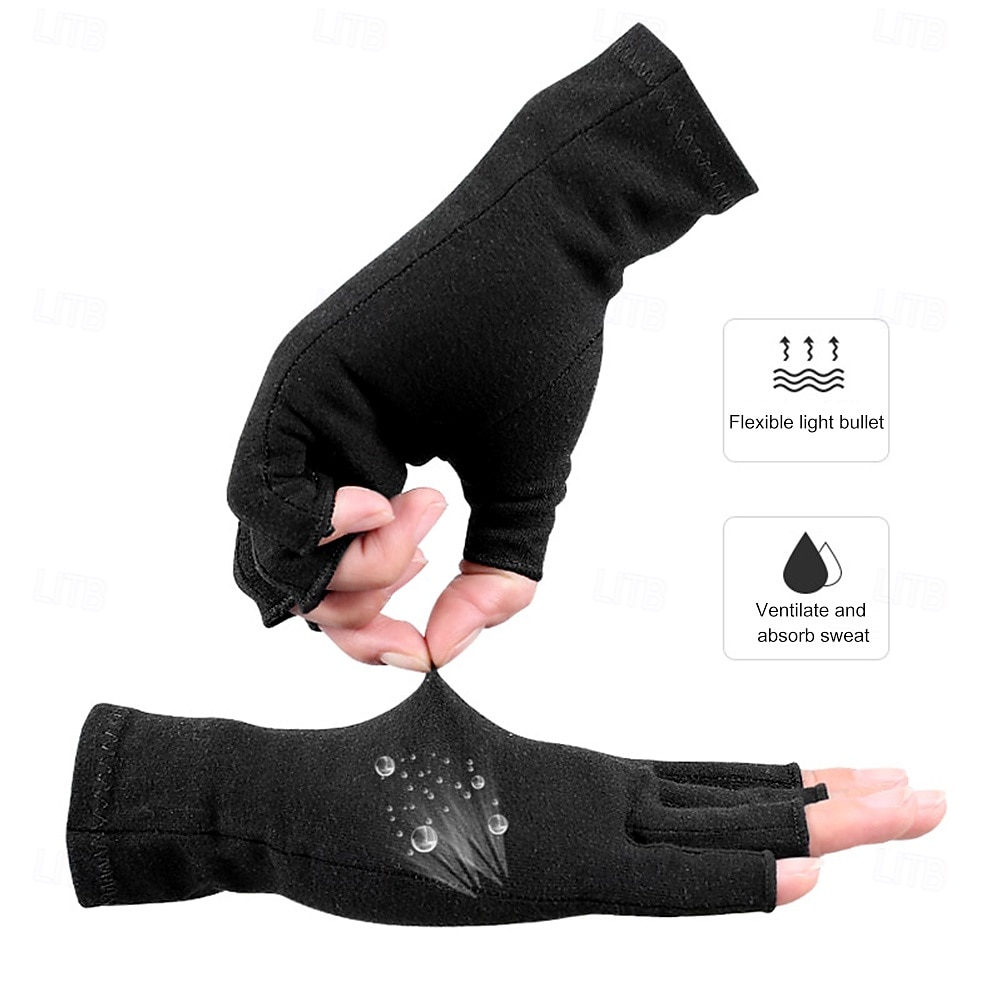1 par de luvas de compressão para artrite, suporte para alívio da dor, tendinite do túnel do carpo, doença reumatoide, suporte para pulso, esportes ao ar livre, ciclismo, corrida, exercícios, de 2026 por $10.49 –P5