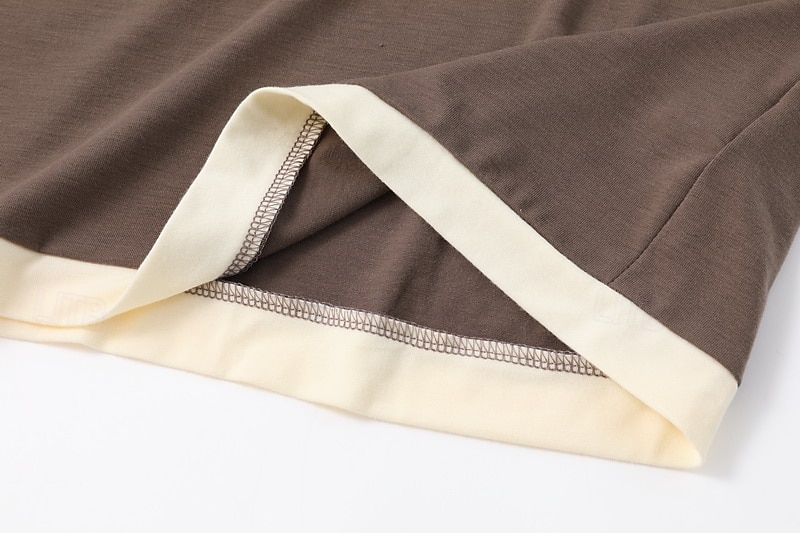 Herre T skjorte Henly-skjorte T-skjorter Kortermet skjorte Kortermet Henley Sommer Vår Fargeblokk Mote Designer Grunnleggende Lapper Feriereise Gate Ut på byen Blå Svart Rosa Topp T-skjorte for menn 2026 - $20.99 –P6