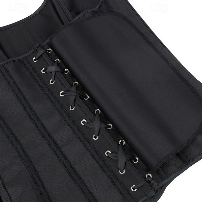 Жен. Корсет Корректирующее белье Утягивающее белье Корректирующее белье Сексуальный корсет Мода Секси Чистый цвет Молния Открытая спина Отпуск Для улицы Свидание Без рукавов холодный прием 2026 - $33.99 –P6