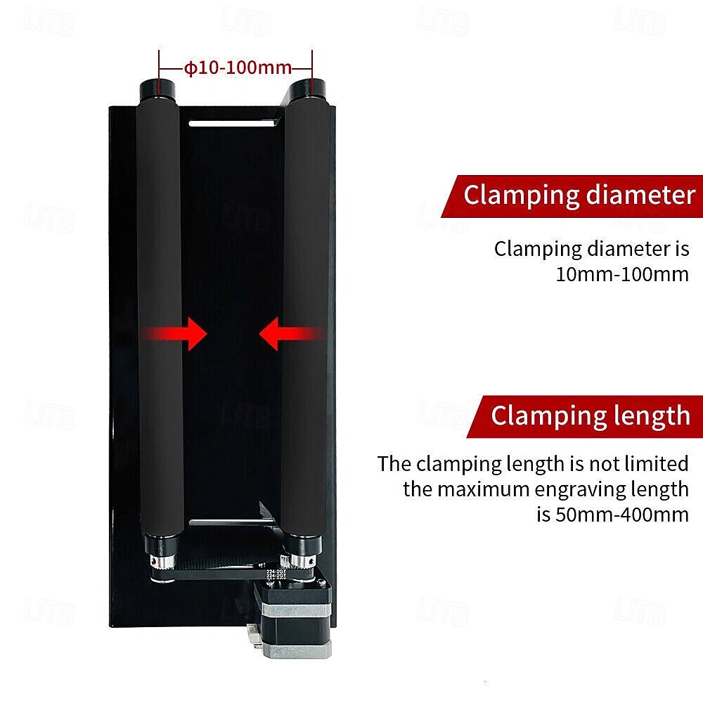 Roller Y Axis Rotary Attachment 360 Rotating For Laser Engravers Tool 2025 - $216.99 –P2
