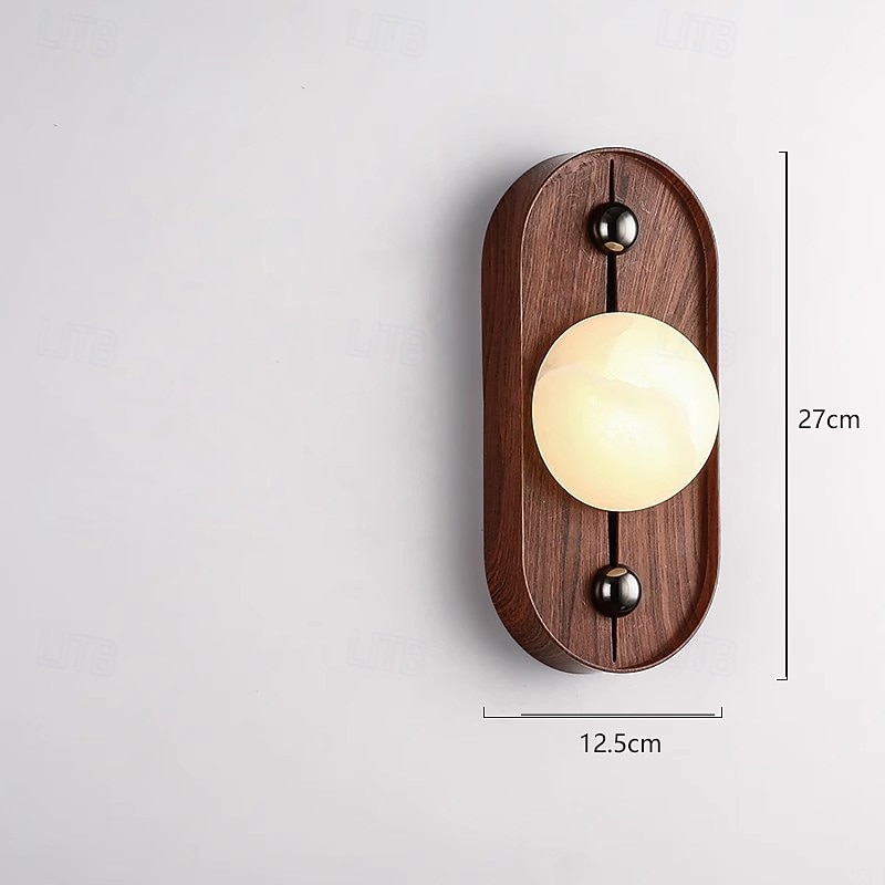Indoor Wall Light LED Marble Wood Living Room Bedroom Metal Wall Lights Wall Light Fixtures for Bedroom Bathroom 2026 - $225.59 –P7