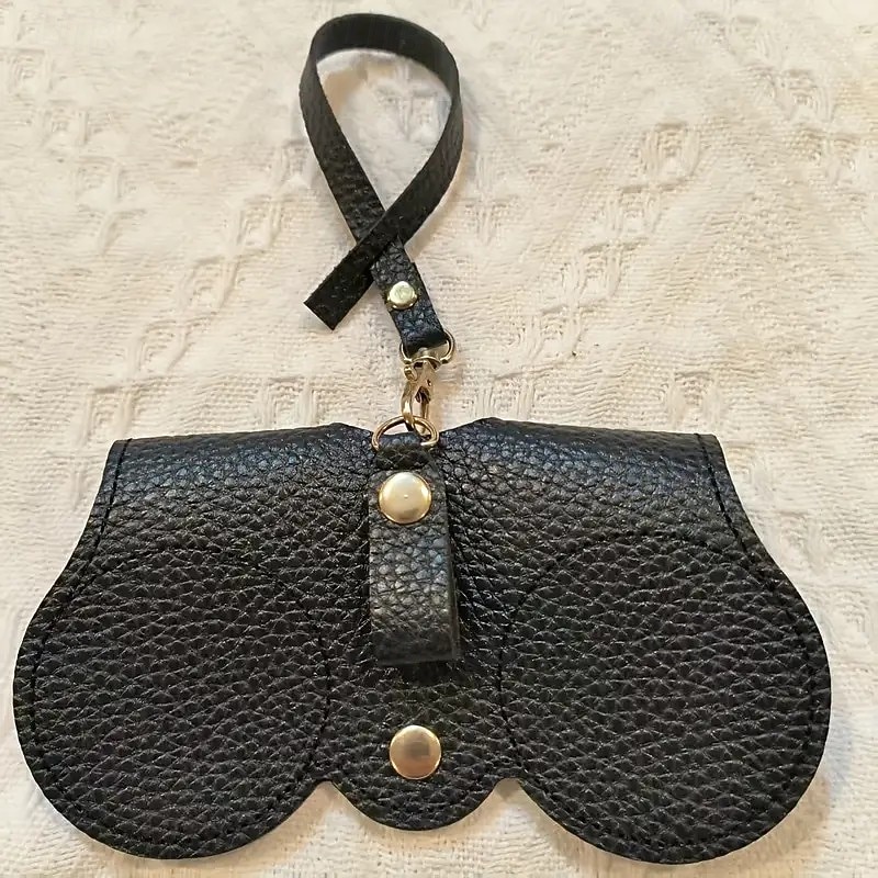 Мягкая кожаная сумка для солнцезащитных очков, 5 пар, портативный футляр для очков для женщин и мужчин, мягкий войлочный органайзер для очков с ремешком 2025 - $15.99 –P11