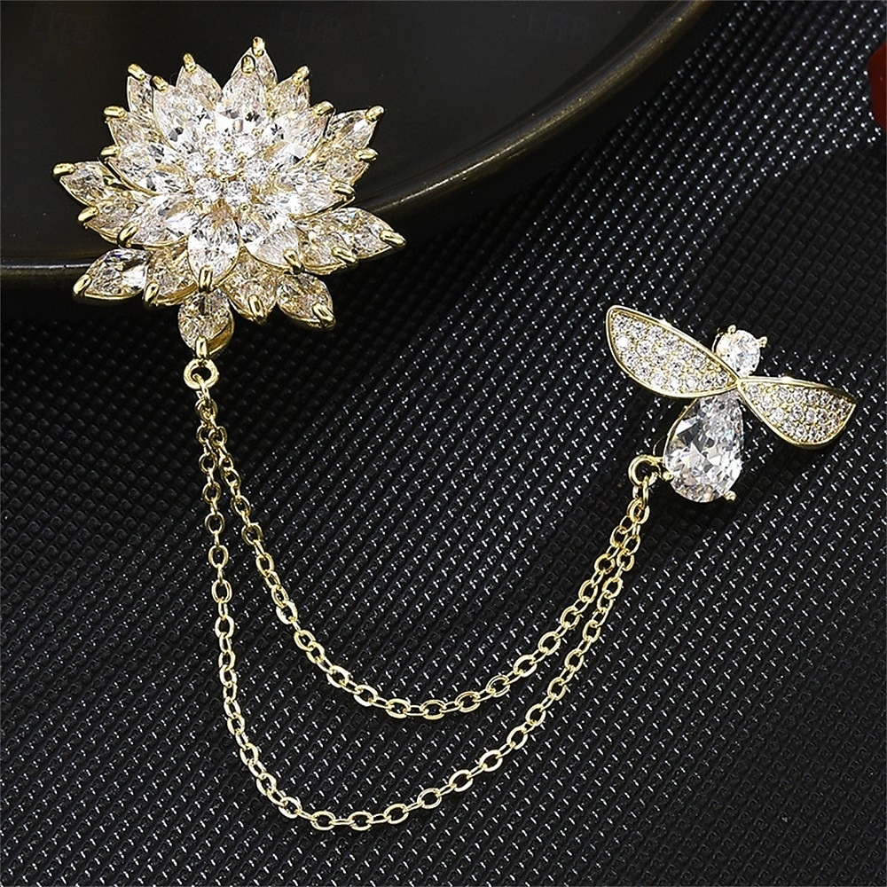 Броши Классический Ретро геометрический Животный принт Элегантный стиль Мода На заказ Простой Брошь Бижутерия Серебряный Золотой Назначение Свадьба Для вечеринок Подарок Обручение Выпускной фестиваль 2026 - $32.99 –P7