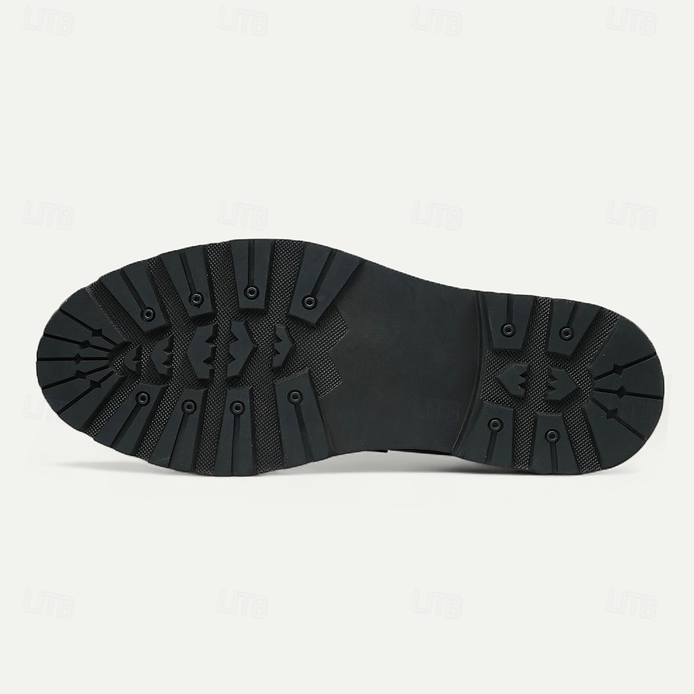 נעלי לוקס שחורות לגברים עם ציציות, נעלי עסקים קלאסיות, ללבישה במשרד, מסיבות ואירועים חצי רשמיים 2026 - €108.99 –P21