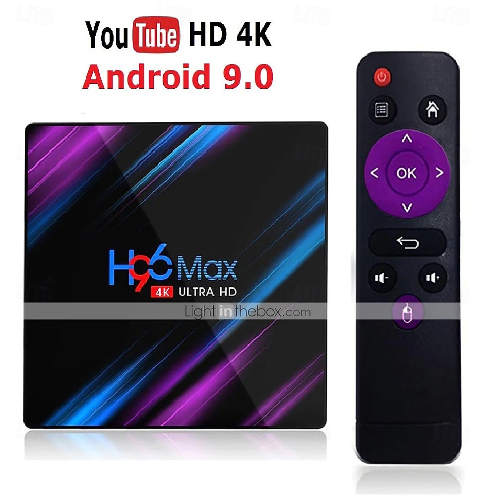 андроид 9.0 h96 max bluetooth 4.0 4k rk3318 2gb 16gb 2025 - $43.99 –P15