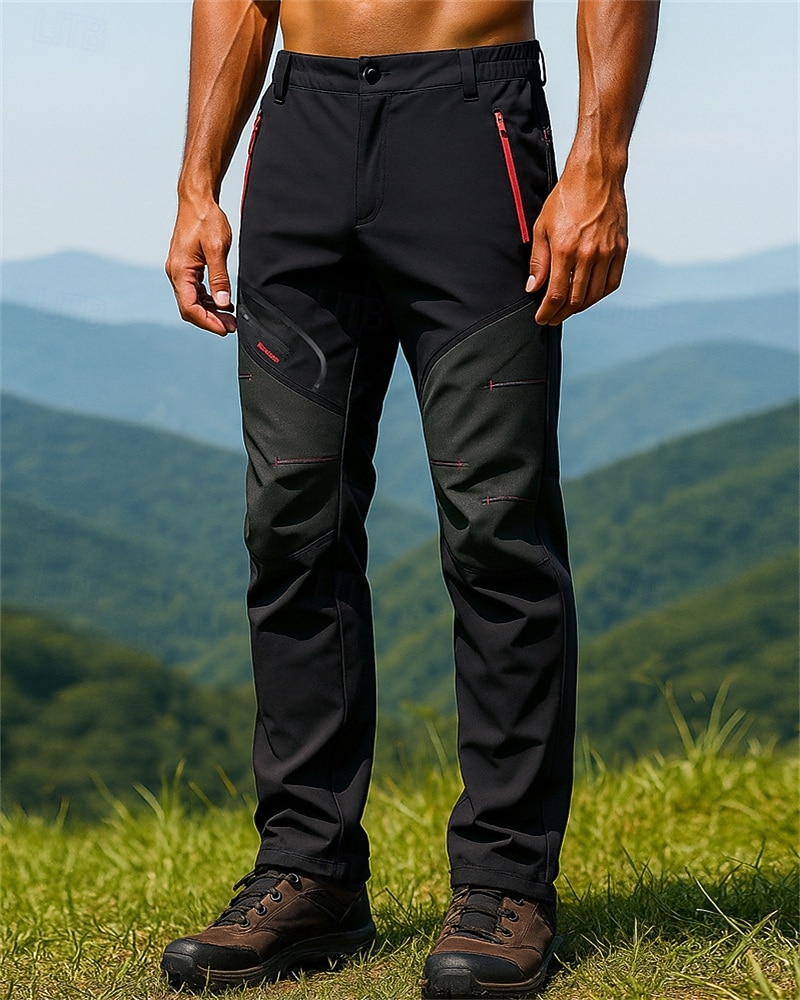 Bărbați Παντελόνι πεζοπορίας Pantaloni de călărie impermeabil pantaloni de trening pantaloni de drumeție Peteci Primăvară Toamnă În aer liber Fit regulat Impermeabil Rezistent la Vânt Pantaloni 2026 - $45.99 –P1