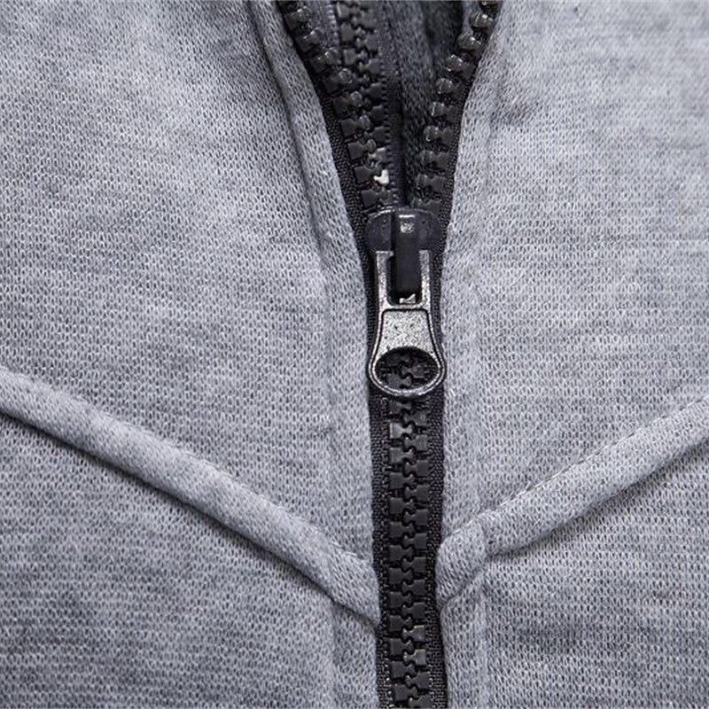 Homens Moletom Full Zip Hoodie Preto Vermelho Cinza Claro Cinzento Escuro Com Capuz Tecido Patchwork Desportos e Ar livre Casual Diário Roupa de rua Legal Roupa de Esporte Primavera & Outono Roupa de 2025 por $17.99 –P5