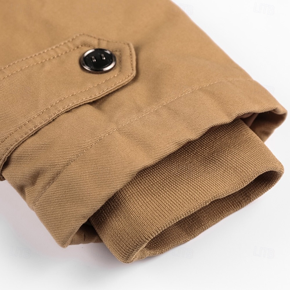 Per uomo Cappotto Invernale Giacca Invernale Giacca in Pile Giacca da Lavoro Streetwear Casuale Antivento Caldo Tasca Autunno Inverno Tutte le stagioni Casual Pantaloni Tattici Con Cappuccio Nero del 2026 a $69.99 –P10