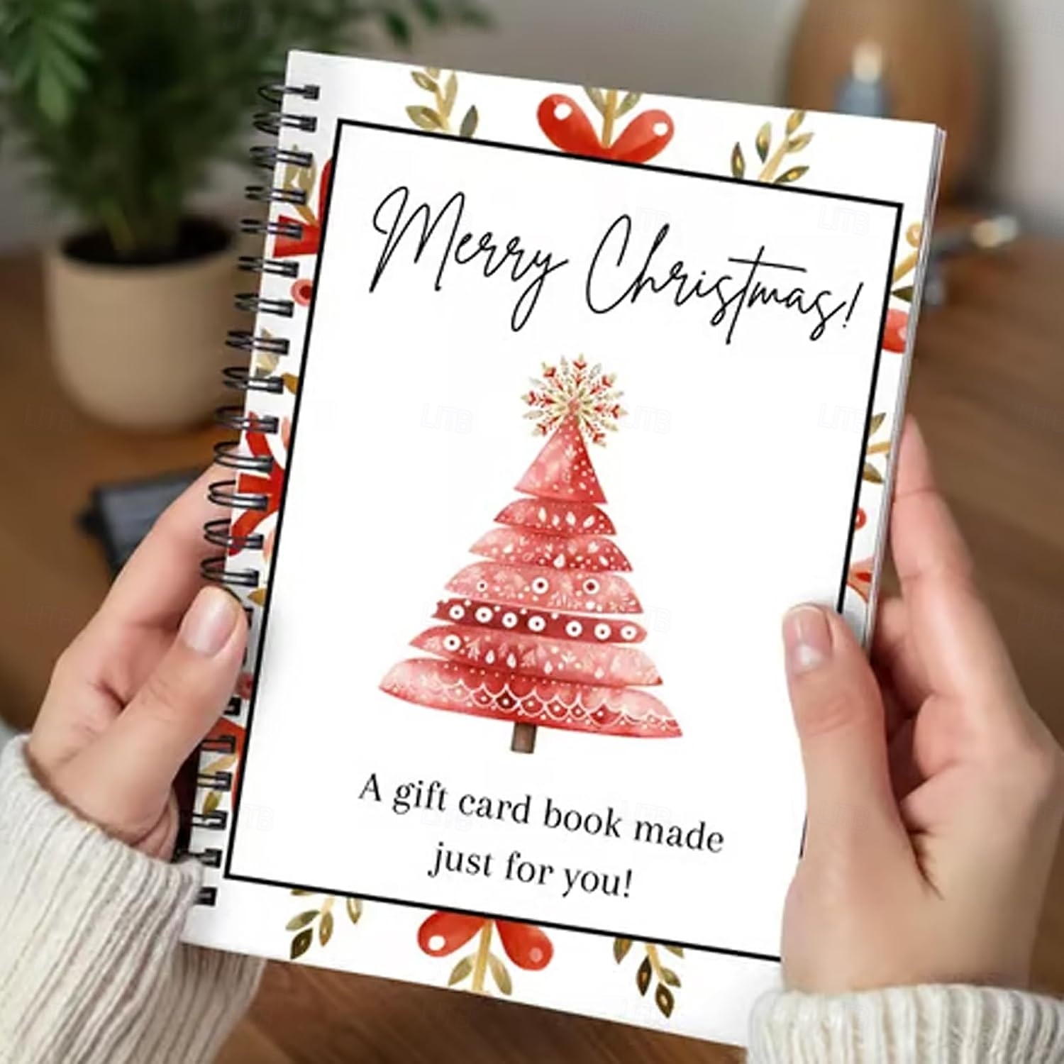 Christmas Gift Card Book Surprises On Every Page DIY Spiral-Bound Merry Christmas College Survival Gift Card Book Holder Ideal Gifts for Family, Friends, Teachers, Teens And Colleagues 2026 - $17.49 –P6