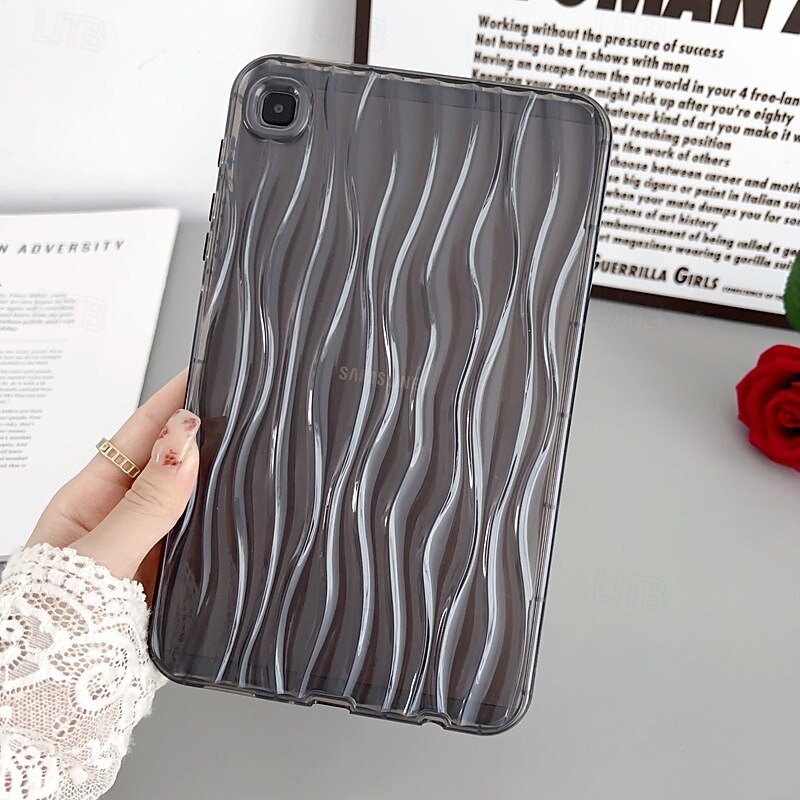 Tablet Case Cover For Samsung Galaxy Tab A9 8.7" S6 Lite 10.4" A8 10.5'' A7 Lite 8.7'' A9 Plus 11" Full Body Protective Shockproof Lines / Waves TPU 2025 - $13.99 –P5