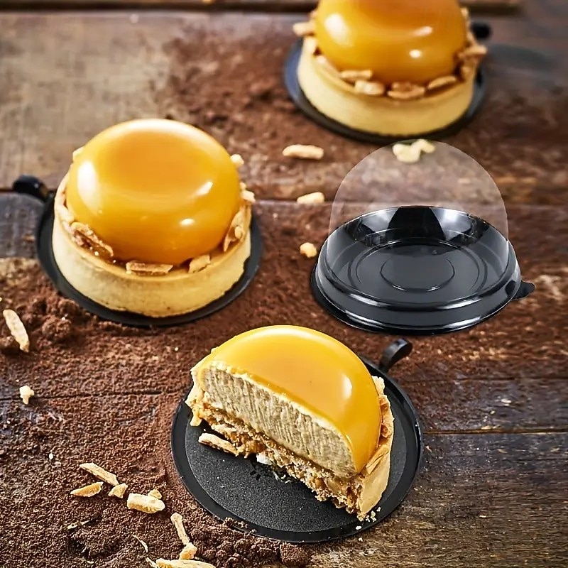 50ks průhledných krabiček na dezerty, stylové balení na dorty, sladkosti a čokolády, ideální pro svatby, sváteční oslavy, vánoční a halloweenské dárky. 2026 - $14.99 –P6