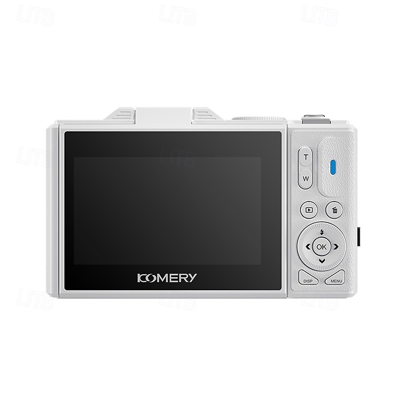 Câmera digital sem espelho com tela flip hd 5k e conectividade móvel wifi, tela ips de 3 polegadas adequada para estudantes de fotografia e videografia. de 2025 por $71.99 –P7