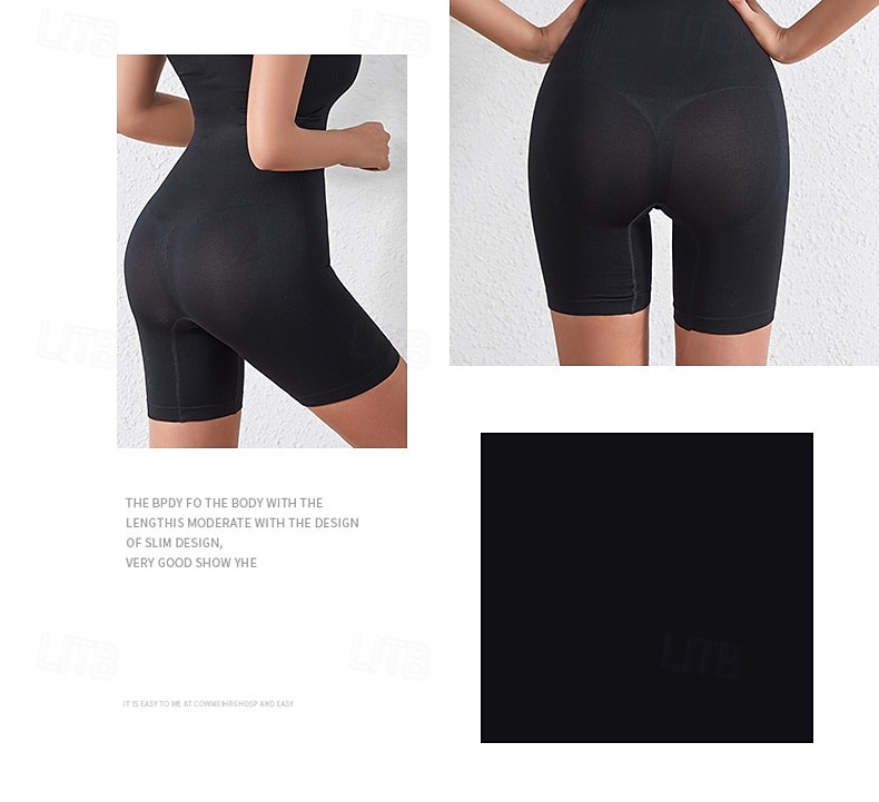 Mujer Normal Mono Corte Bodycon Color sólido Sin Mangas Sin Mangas Escote en U Deporte Diario Delgado Negro Caqui Beige Todas las Temporadas 2026 - $17.99 –P14