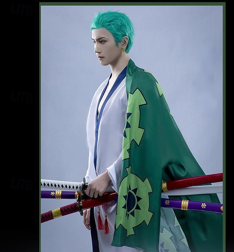 Ocean Adventurer Roronoa Zoro Pirat Słomkowy Kapelusz Anime Kostium Cosplay Stroje Garnitury cosplay Karnawał Bal maskowy Kostium Na Męskie Dla dorosłych 2026 - $59.99 –P9