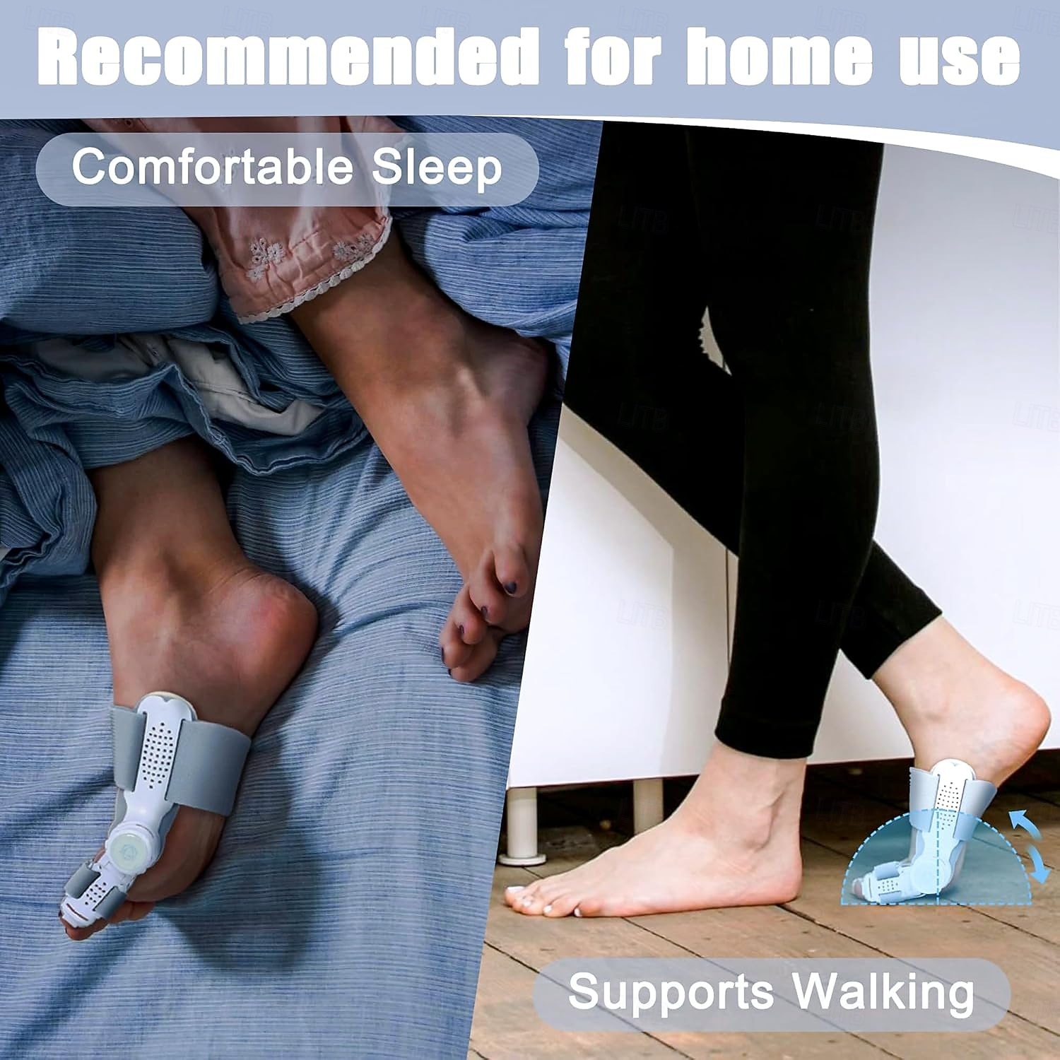 correttore dell'alluce valgo per le donne &tutore regolabile per alluce valgo da uomo con pomello, separatore dita &raddrizzatore, tutore ortopedico per il giorno &uso notturno del 2025 a $15.99 –P4