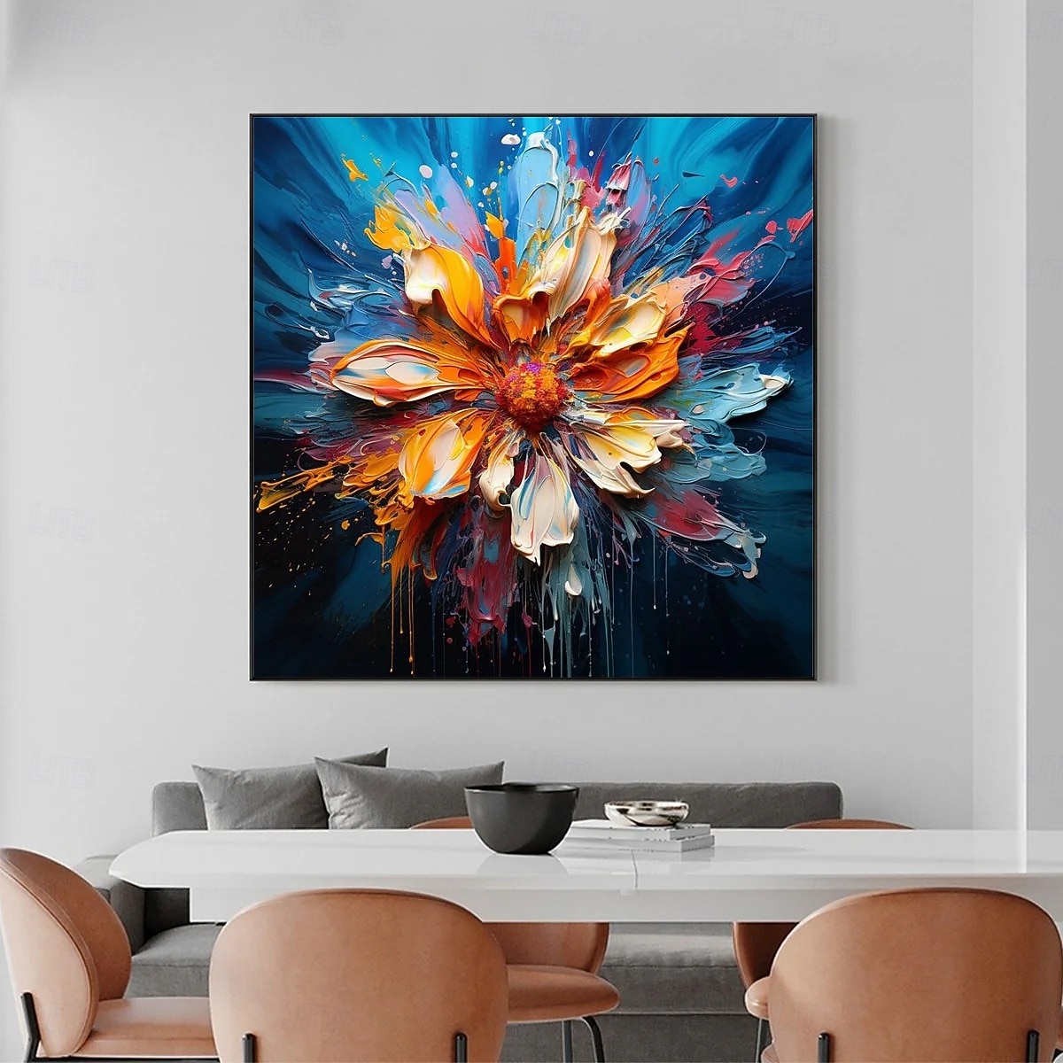 Textured Impasto Floral Oil Painting 2026 - $58.99 –P7
