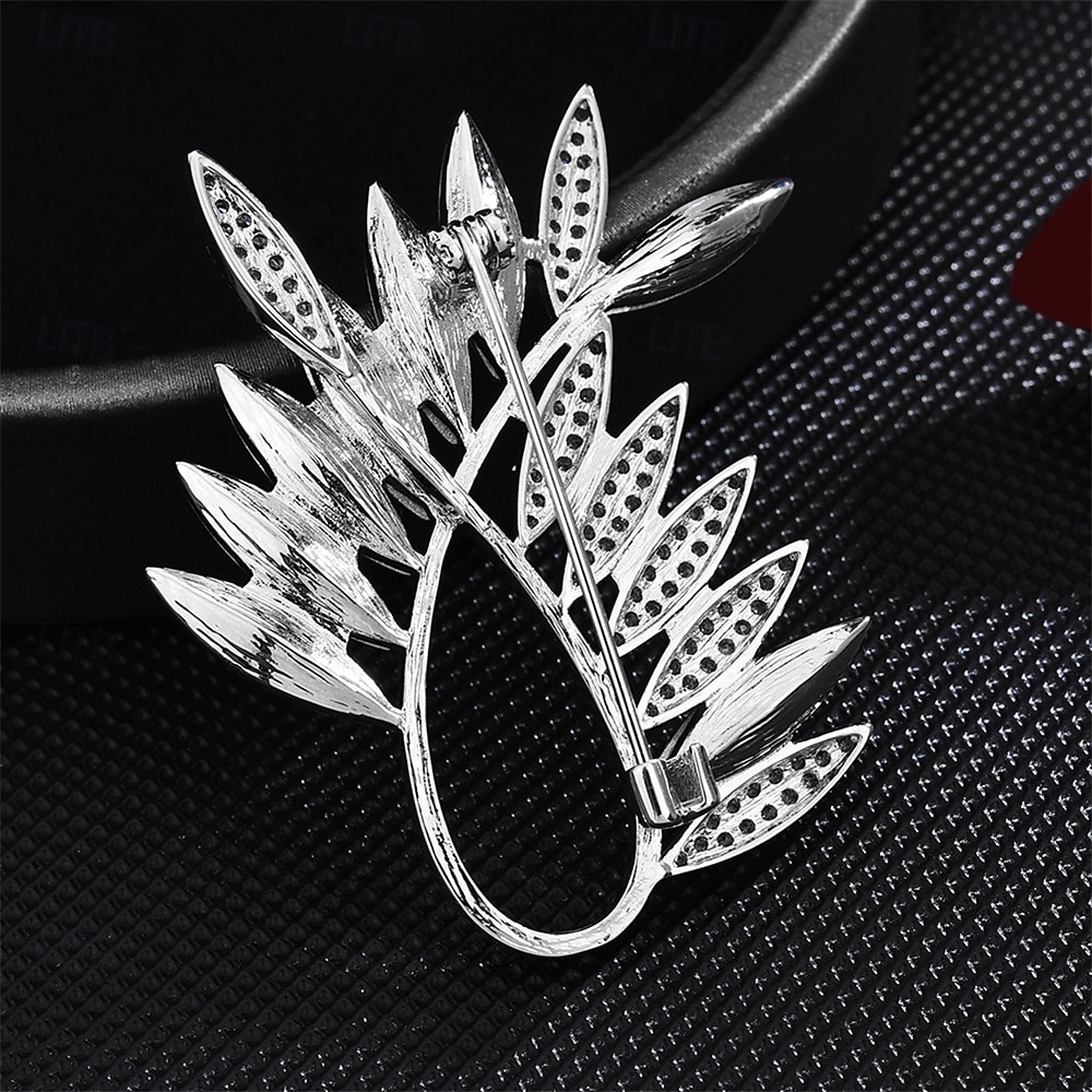Brooches Classic Retro Floral Elegant Fashion Personalized Simple Brooch Jewelry Silver For Wedding Party Gift Engagement Prom Festival 2026 - $34.99 –P2