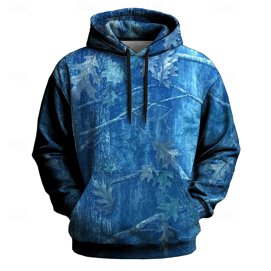 Per uomo Mimetico Felpa con Cappuccio Felpa Pantaloni Tattici Manica Lunga Girocollo Caccia Blu Verde Coulisse Autunno Inverno progettista S M L XL XXL XXXL del 2026 a $28.99 –P2