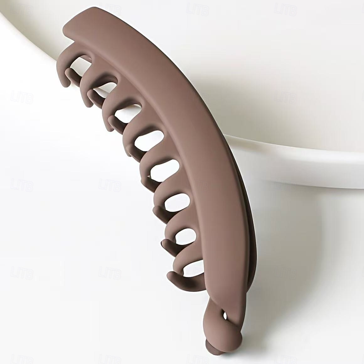 6-pakning store bananhårspenner sklisikker hestehaleholder for kvinner og jenter i koreansk stil, tykk halvmåneformet hårspenne for hverdagsbruk 2026 - $12.99 –P13