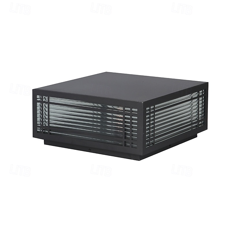 Водонепроницаемые наружные светильники-колонны, уличные светильники-колонны, квадратные светильники-колонны со степенью защиты IP65, уличные водонепроницаемые светильники-колонны из алюминиевого 2026 - $172.99 –P4