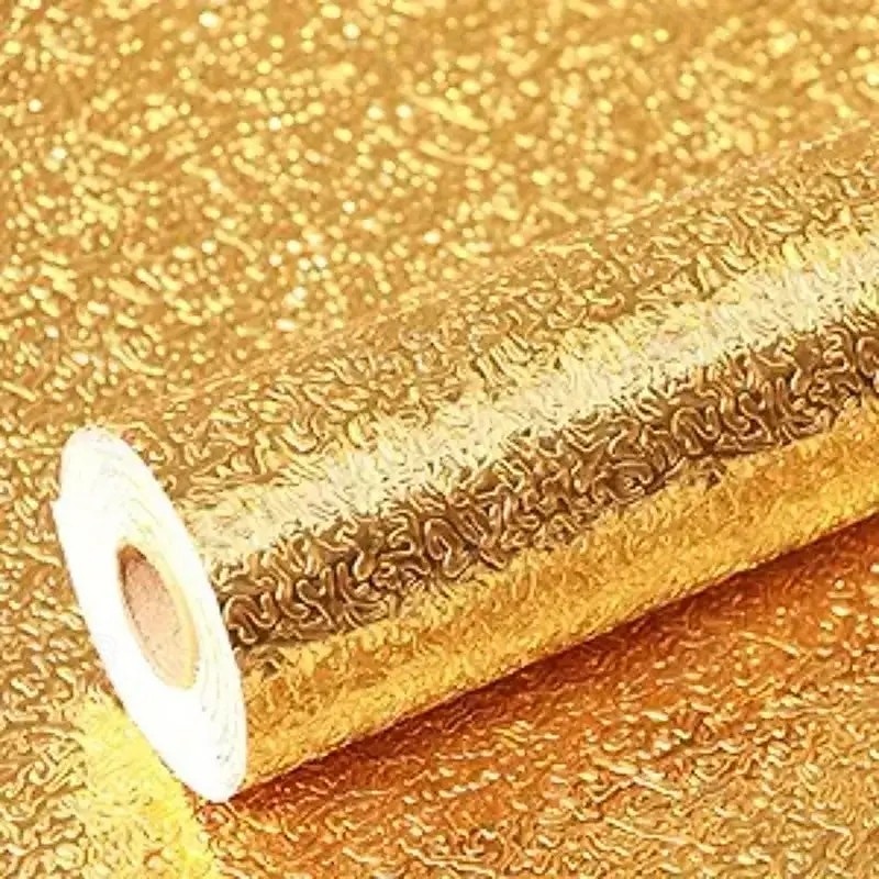 2 rolos de adesivos para backsplash de cozinha, papel de parede autoadesivo de folha de alumínio - resistente ao calor 450 ° F, à prova de óleo, à prova d'água, fácil de cortar para armários, fogões, de 2026 por $16.99 –P9