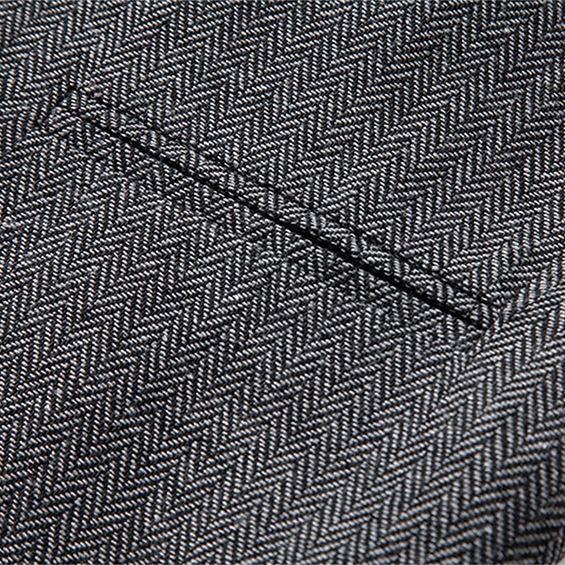 Herren Weste Gilet Urlaub Party Geschäft Mode Lässig Frühling Herbst Tasche Knöpfe Polyester Bequem Karomuster Streifen Einreihig Ein-Knopf Stehkragen Normale Passform Wein Marineblau Dunkelgray 2026 - $35.99 –P18