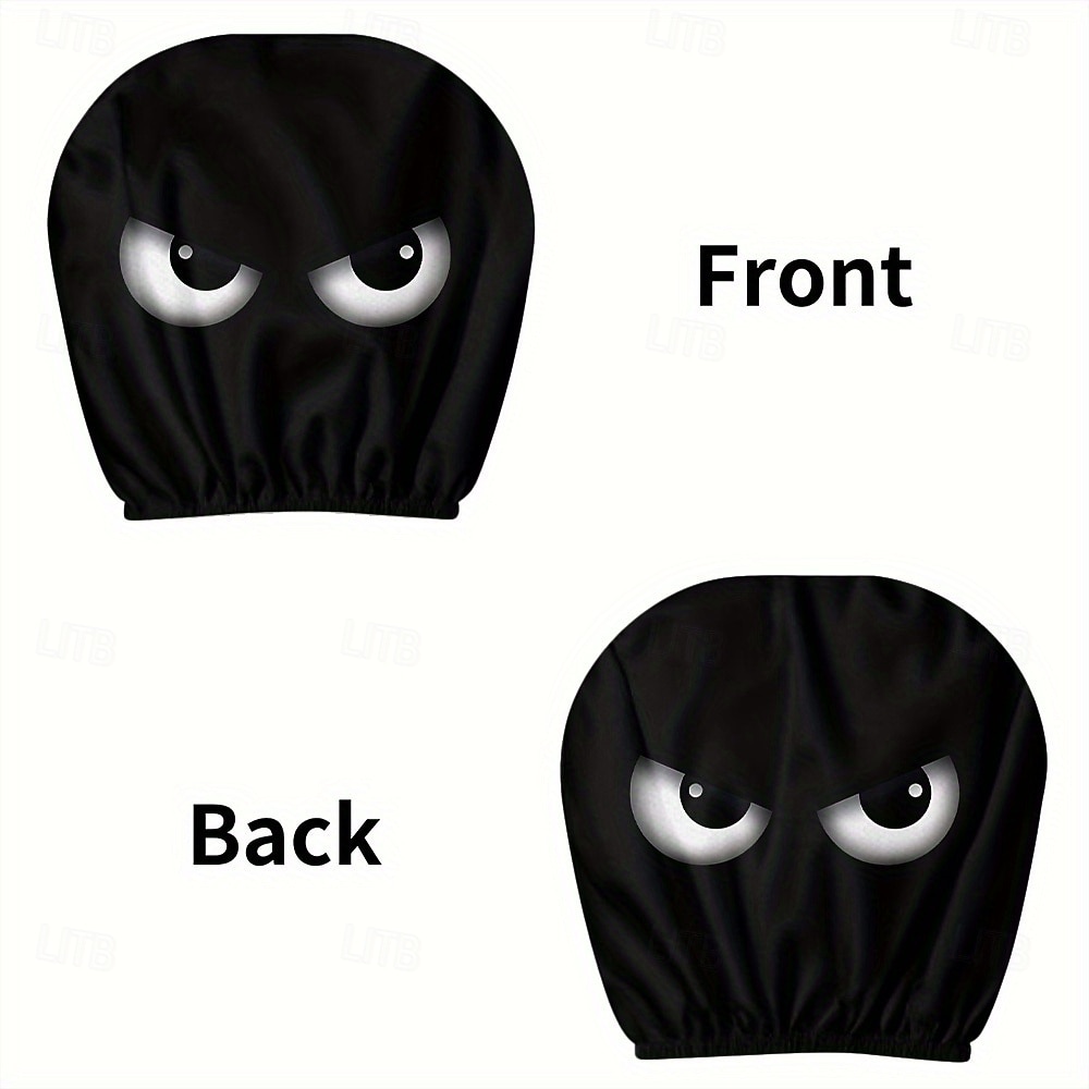 2pcs Spooky Halloween & Christmas Car Headrest Covers - Fit for All Vehicles No-Fill Cushionless Design Easy Installation - Funny Automotive Interior Decorations Car Seat Headrest Protectors 2026 - $14.99 –P12