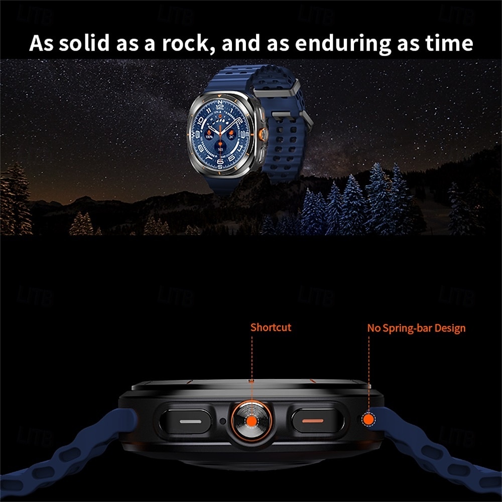 HD8ultra Reloj inteligente 1.46 pulgada Smartwatch Reloj elegante Bluetooth Monitoreo de temperatura Podómetro Recordatorio de Llamadas Compatible con Android iOS Mujer Hombre Larga espera Llamadas 2025 - $52.99 –P1