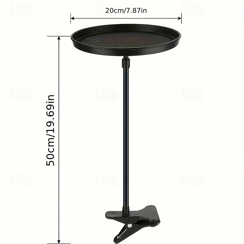 Многофункциональный автомобильный поднос из АБС-пластика с регулируемой на 360 градусов конструкцией и нескользящей поверхностью. Вмещает напитки и закуски, подходит для транспортных средств разных 2025 - $20.99 –P5