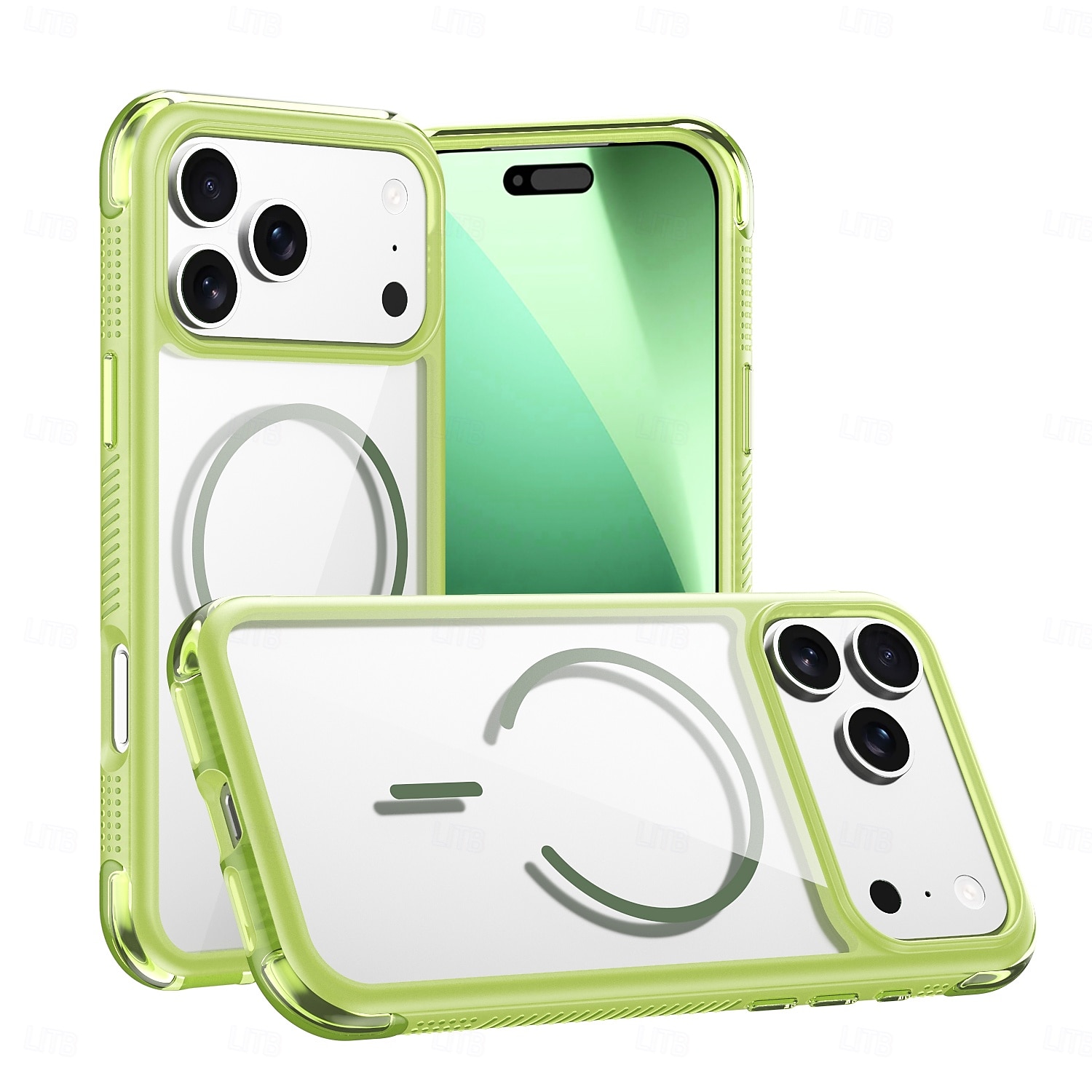 Phone Case For Samsung Galaxy 17 Pro Max 17 Air 16 15 14 Pro Max Plus 13 Pro Max Back Cover Magnetic Adsorption Support Wireless Charging Kickstand Non-Yellowing Retro TPU Acrylic 2025 - $16.99 –P1