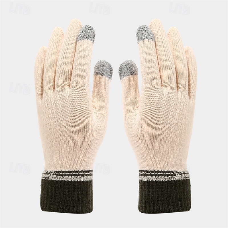 Homens Gorro Chapéus de inverno Gorros Conjunto de chapéu e luvas Gorro de inverno Caqui Cinzento Claro Fibras Acrilicas 3 Peças Tricotado Aconchegante Roupa Diária Para Noite Bloco de cor Quente de 2025 por $28.99 –P11
