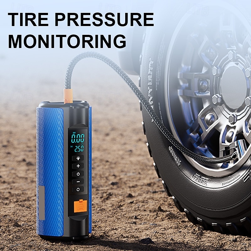 Car Starter Power Bank Car Tire Compressor Portable Charger Car Jump Starter Air pump Booster Auto Emergency Start 2026 - $81.99 –P13