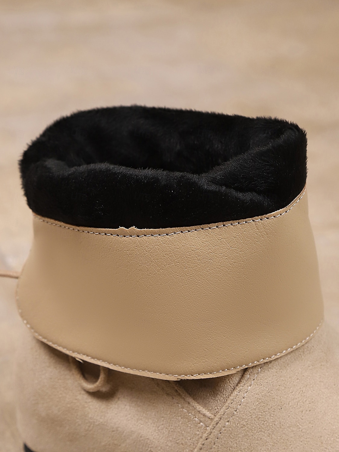 stivali da donna a metà polpaccio con tacco a mandorla – stivali bassi e morbidi in finta pelle scamosciata, adatti per abbigliamento casual e outfit quotidiani del 2026 a $42.99 –P5