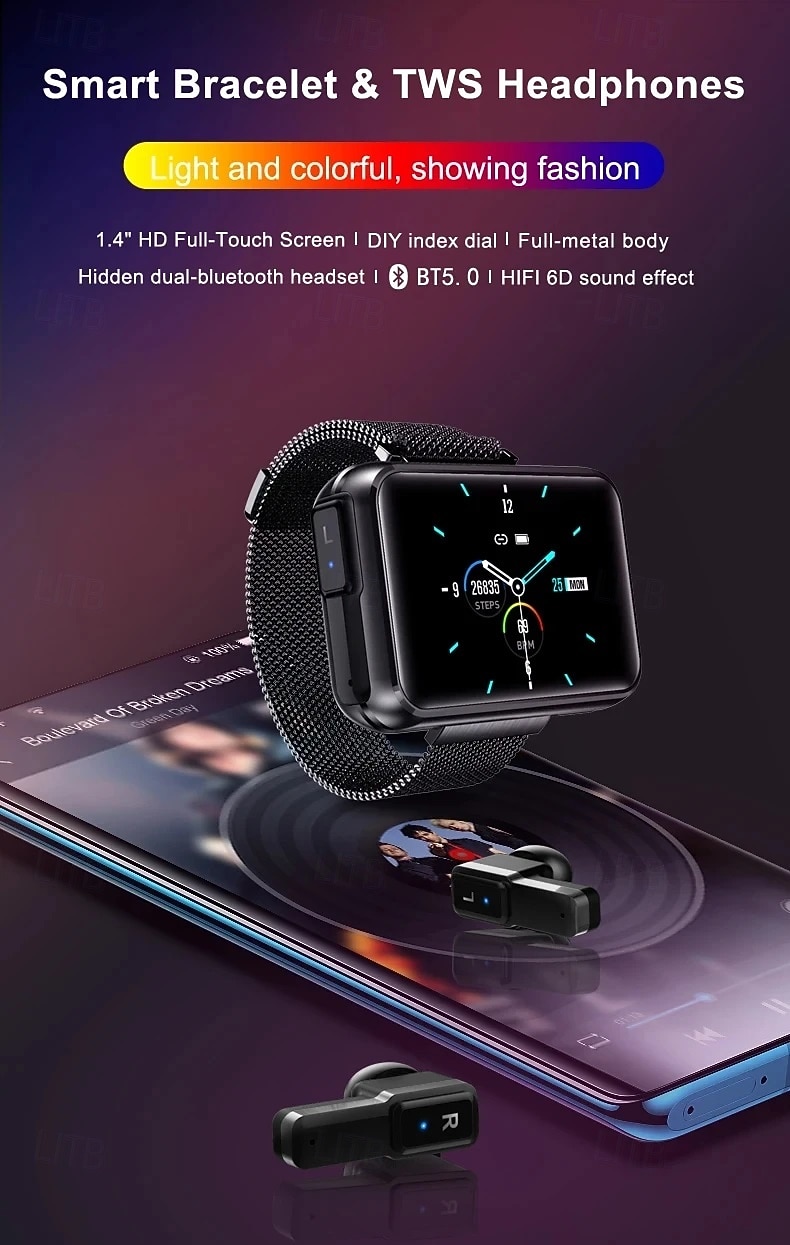 T91 Reloj inteligente 1.4 pulgada Smartwatch Reloj elegante Bluetooth Monitoreo de temperatura Podómetro Recordatorio de Llamadas Compatible con Android iOS Mujer Hombre Larga espera Impermeable 2025 - $71.99 –P1
