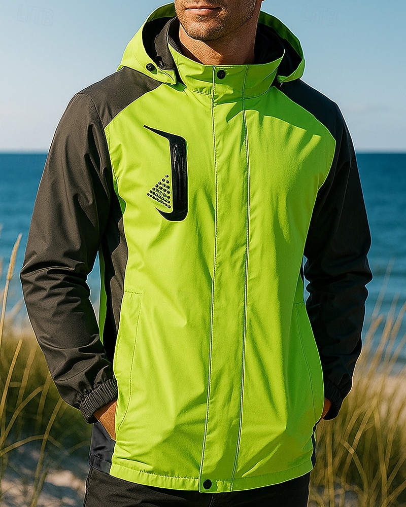 Homens Jaqueta Corta-Vento Jaqueta Softshell Jaqueta de Trilha Ao ar livre Prova-de-Água A Prova de Vento Roupas de caminhada Roupas de caminhada Primavera Inverno Outono Blusas Pesca Campismo de 2026 por $26.99 –P1