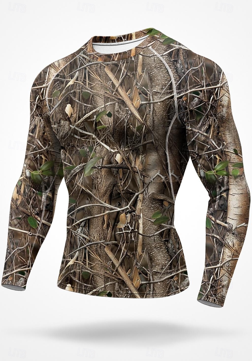 Муж. Футболка для бега Спортивная рубашка Фитнес-рубашка Рубашка тренировки Беговой верх Длинный рукав Футболка Футболка Лето Весна Осень Зима Растения UPF 50 Устойчивость к УФ УПФ 50+ Мягкий 2026 - $18.99 –P3